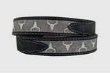 Roper Boys Embroidered Steer Head Belt