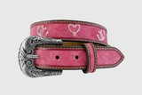 Roper Girls Embroidered Horseshoes & Lassos Belt