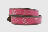 Roper Girls Embroidered Horseshoes & Lassos Belt