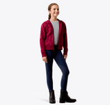 Ariat Youth Spiffy Full Zip Sweatshirt with Horsin Around Print