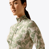 Ariat Womens Lunaveil 1/2 Zip Baselayer