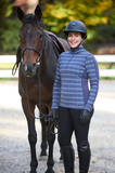 Kerrits Stretch Plaid Quarter Zip Top