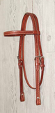 Billy Cook Brow Headstall Square Running W