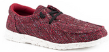 Roper Women's Eva Moc Red Multi Fabric