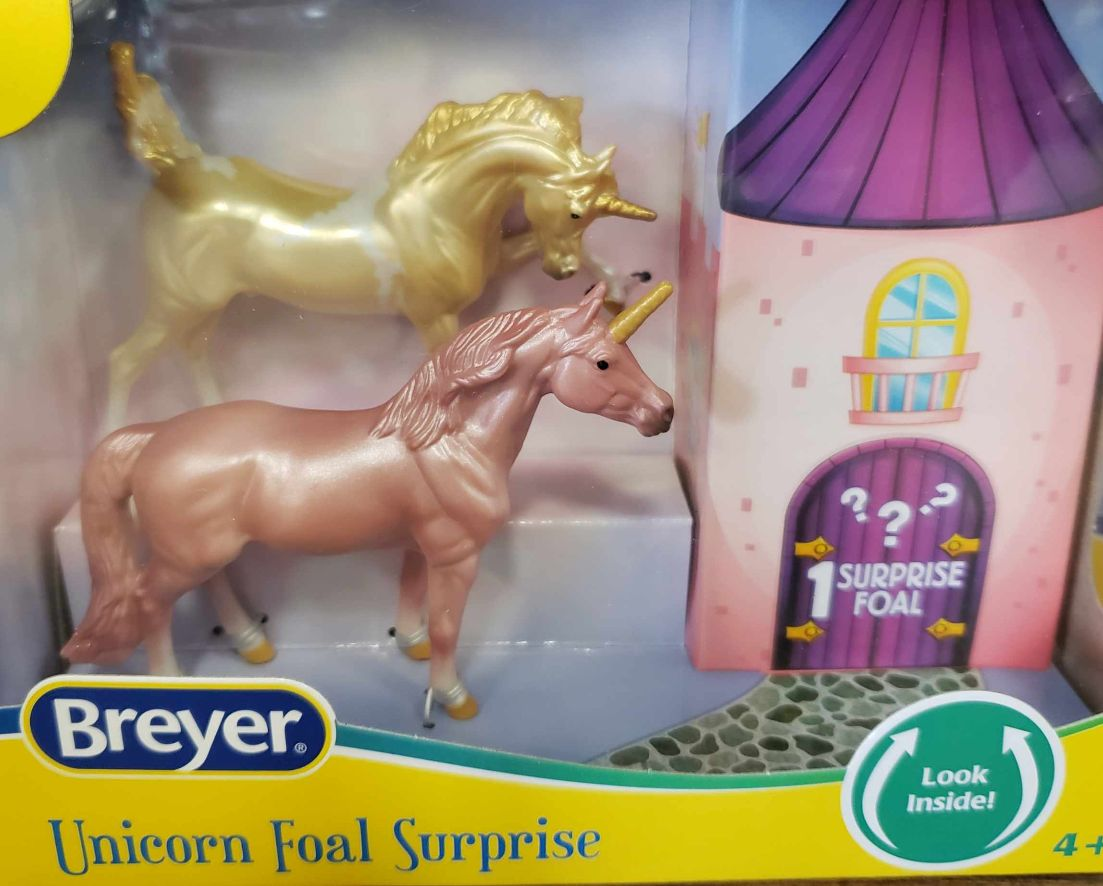 Breyer Mystery Unicorn Foal Surprise