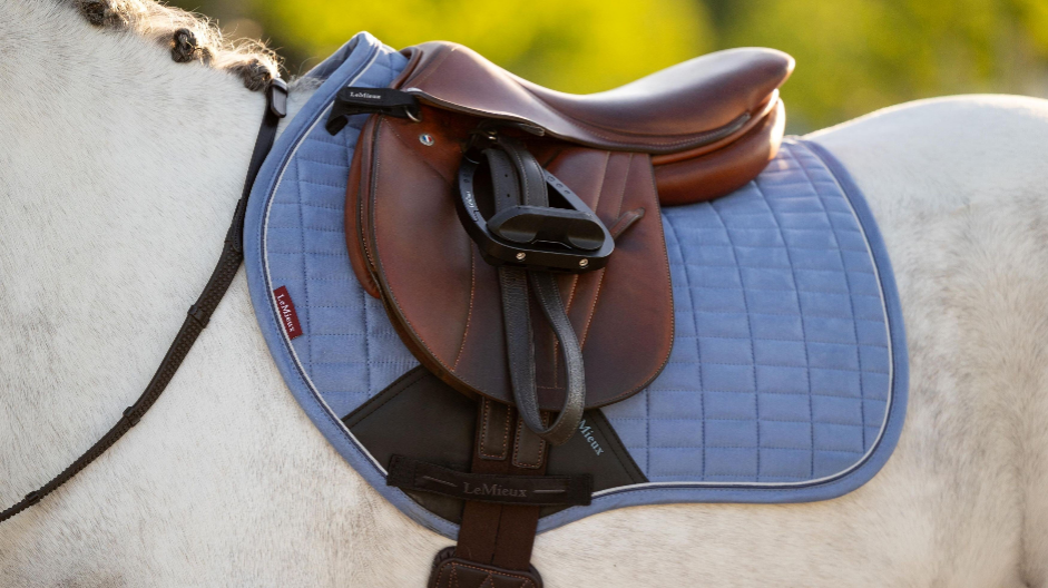 LeMieux Suede Close Contact Square Saddle Pad - Seasonal Colors
