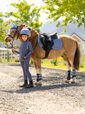 LeMieux Suede Close Contact Square Saddle Pad - Seasonal Colors