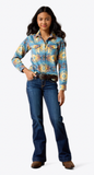 Ariat Girl's Canyon Call Western Snap Shirt