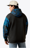 Ariat Mens Southwest Color Block Hoodie