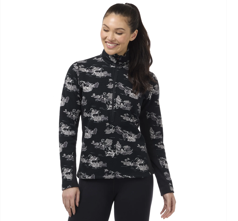Kerrits Soft Haven Plush Fleece Half Zip Top