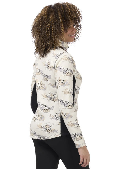 Kerrits Soft Haven Plush Fleece Half Zip Top