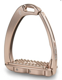 Tech Stirrups Venice Dressage Sloped Stirrup Rose Gold
