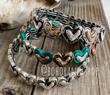 Boho Ranch Shop *Special Order* Western Boho Heart Stretch Bracelet