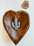 Boho Ranch Shop Western Pendant Necklace - Cactus