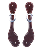 Paul Taylor Ladies Stitched Latigo Leather Spur Strap