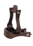 Paul Taylor 2" Wood & Rubber Tread Barrel Stirrups
