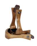 Paul Taylor 2" Wood & Rubber Tread Barrel Stirrups