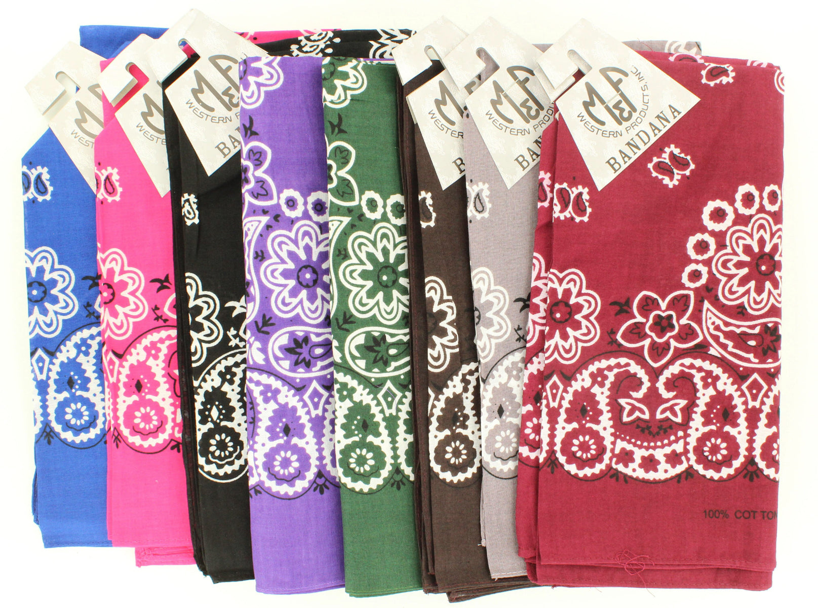 M&F Western Products Traditional Dark Bandana
