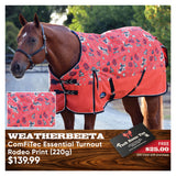 WeatherBeeta ComfiTec Essentials Turnout - Rodeo Print (220g)
