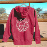 Modern Cowgirl Desert Night Zip Hoodie