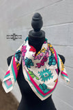 Rowdy Crowd Fabulous Flower Wild Rag/ Scarf