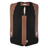 Weaver Contoured 100% Wool Felt Saddle Pad Black Top