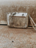 Maple Leather Cowhide Small Crossbody Purse