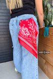Rowdy Crowd SMALL Buffalo Bandana Wild Rags