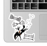 3" Tumbler Horse Sticker / Off Course Bucking / WATERPROOF