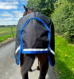 Horseware Ireland Amigo Ripstop 900D Foal Turnout - Black/Classic Blue (200g)