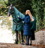Horseware Ireland Amigo Ripstop 900D Plus Turnout - Dynasty Green/Navy & Silver (200g)