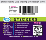 Horse 3" Sticker Waterproof | Barrel Race | Cello Sleeved