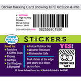Horse 3" Sticker  Waterproof | Happy Place | Cello Sleeved