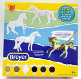 Breyer Paint & Play Glow in the Dark 4-Horse Set with Paints