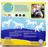 Breyer Paint & Play Glow in the Dark 4-Horse Set with Paints
