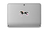 Horse 3" Sticker Waterproof | TB Race | Cello Sleeved
