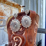 Countryside Co. Southwest Concho Dangle Earrings