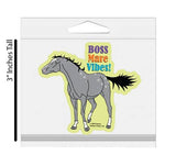 3" Tumbler Horse Sticker / Boss Mare Vibes / WATERPROOF