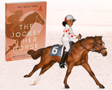 Breyer Cheryl White & Rider, Horse, and Book Set