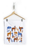 Mare Modern Goods Tea Towel: Western Design