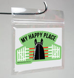 Horse 3" Sticker Waterproof | Jumper Happy | Cello Sleeved