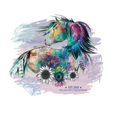 Watercolor Horse Sticker