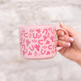 Callie Danielle Western Icons Ceramic Mug - Pink