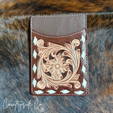 Countryside Co. Tooled Leather Credit Card Holder