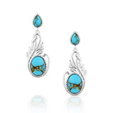Montana Silversmiths Turquoise Breeze Earrings