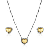 Montana Silversmiths Trio of Hearts Jewelry Set