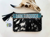 Boho Ranch Shop Western Mini Mobile Cowhide Tooled Leather Crossbody