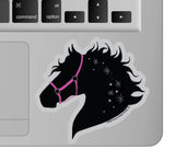 Horse 3" Sticker Waterproof | Pink Halter | Cello Sleeved