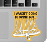 3" Tumbler Horse Sticker / Drink ~ Pitchfork / WATERPROOF