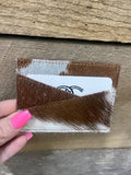 Countryside Co. Cowhide Credit Card Holder